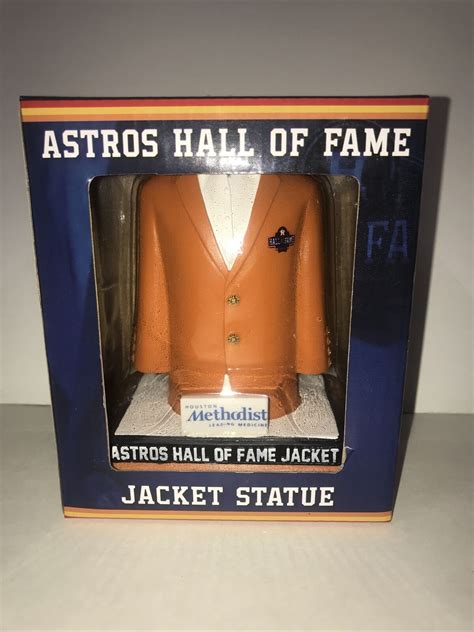 Houston Astros Hall of Fame Jacket Statue 2019 SGA 